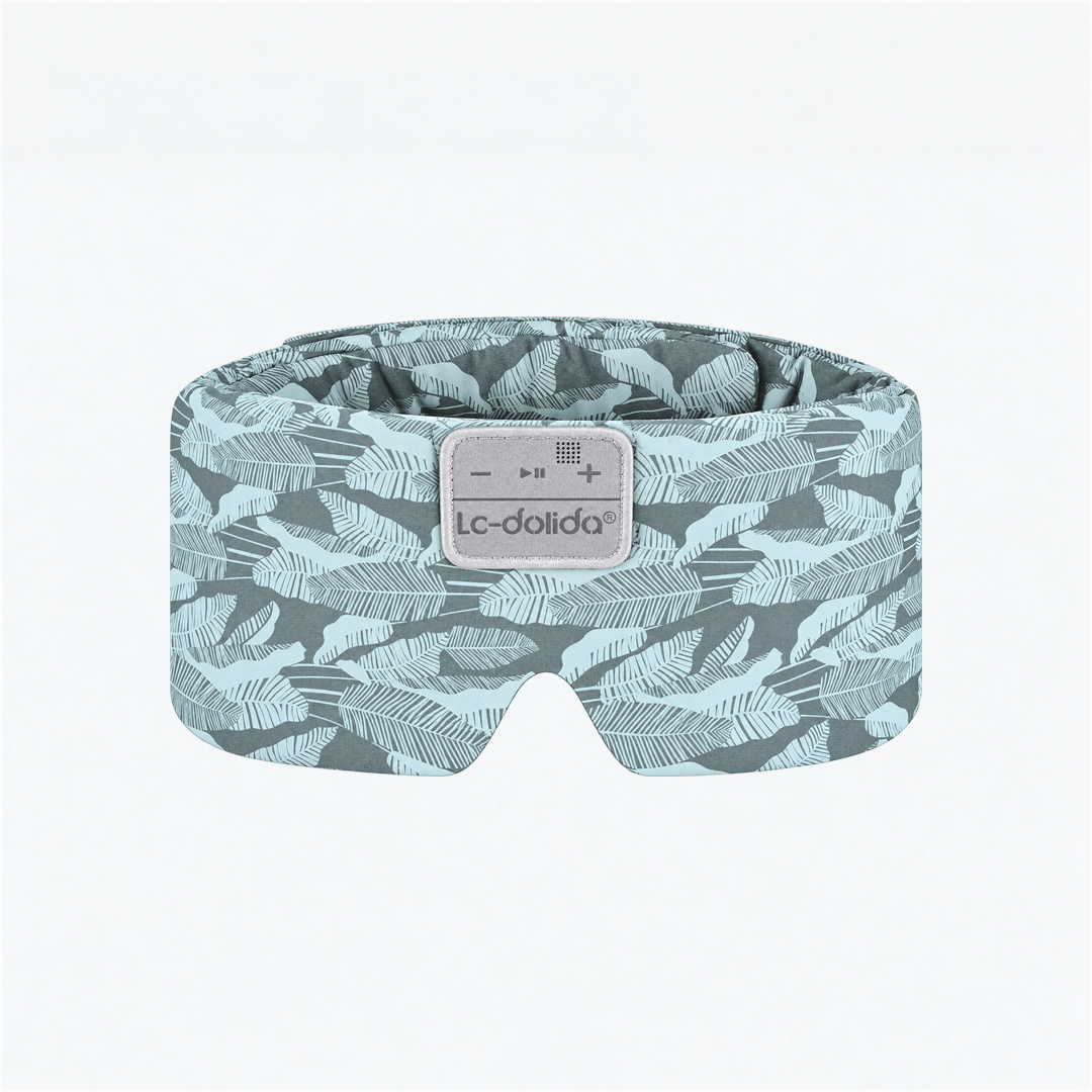 LC-dolida Printed Wraparound Bluetooth Sleep Mask