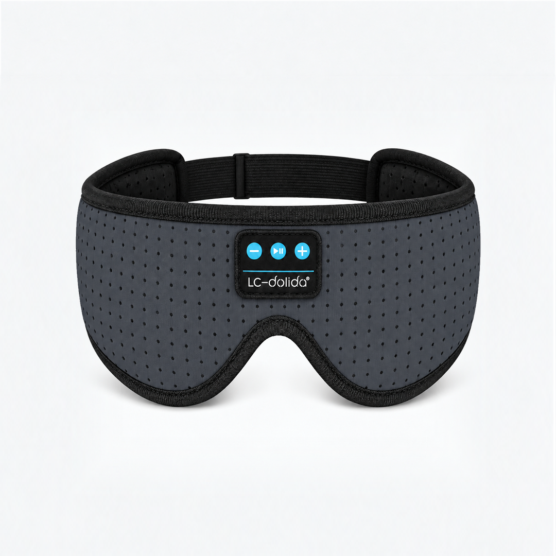 LC-dolida White Noise Bluetooth Sleep Mask with 8 Sounds