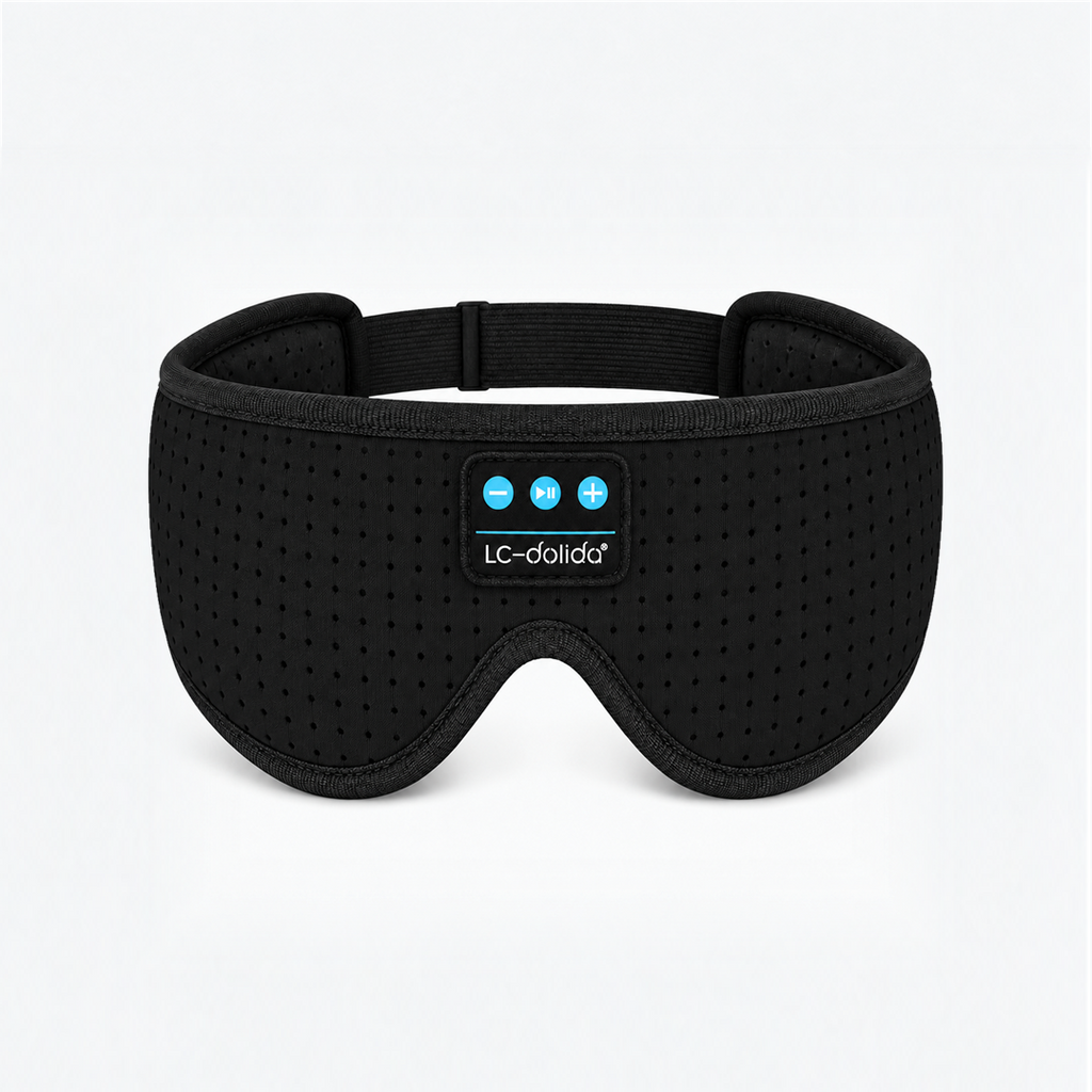 LC-dolida White Noise Bluetooth Sleep Mask with 8 Sounds