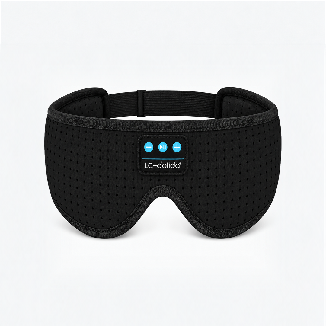 LC-dolida White Noise Bluetooth Sleep Mask with 8 Sounds