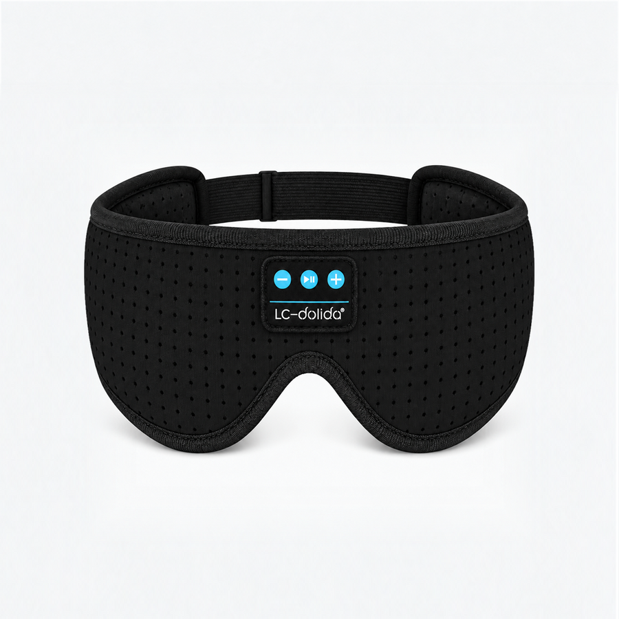 LC-dolida White Noise Bluetooth Sleep Mask with 8 Sounds