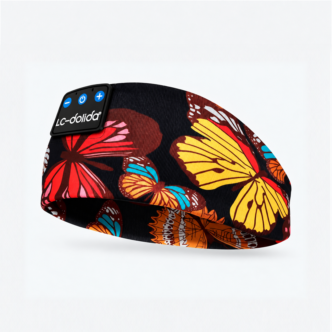 LC-dolida Bluetooth Sleep Headband for Workouts and Rest