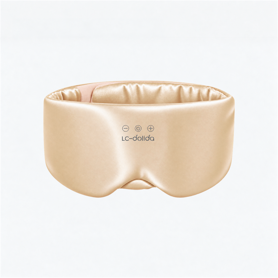 LC-dolida 3D Mulberry Silk Bluetooth Sleep Mask