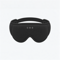LC-dolida 3D Bamboo Cotton Bluetooth Sleep Mask with Detachable Cups