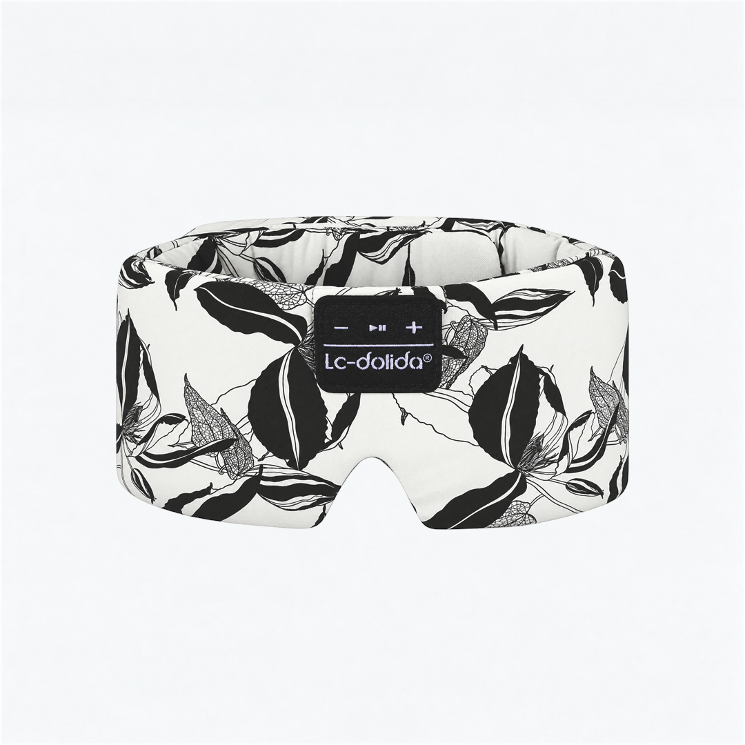LC-dolida Printed Wraparound Bluetooth Sleep Mask