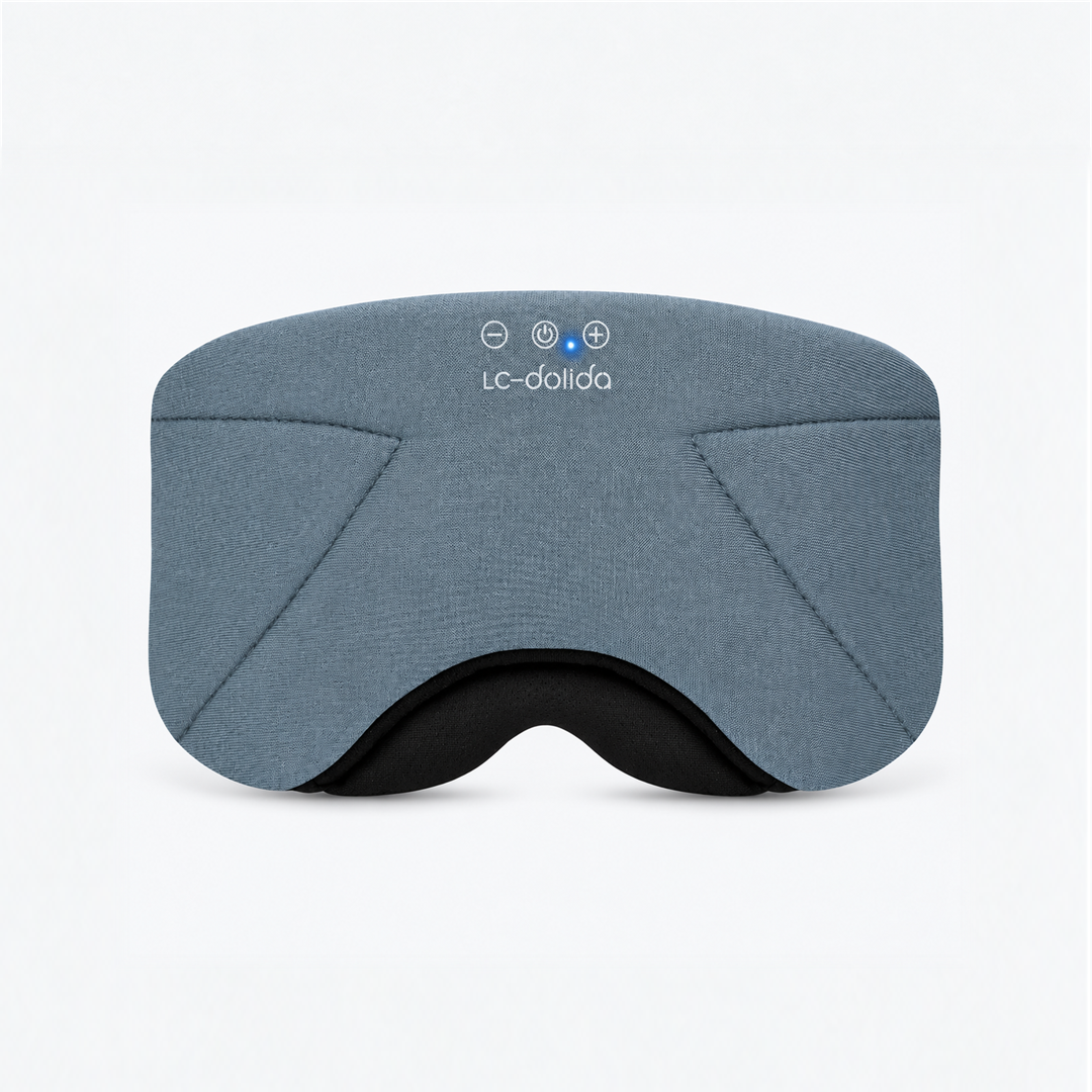 LC-dolida Bamboo Cotton Bluetooth Sleep Mask with Ear Cushions