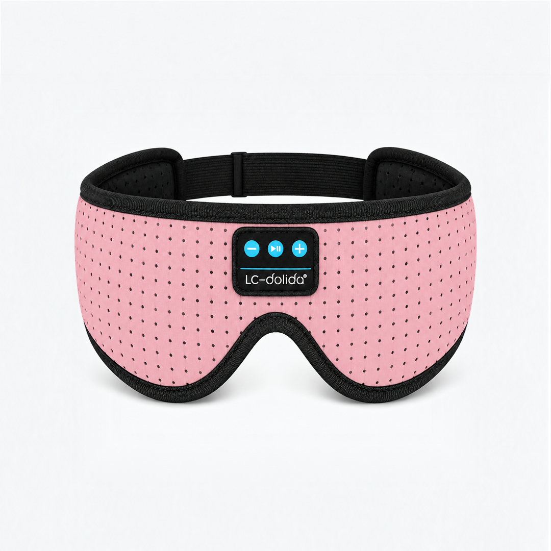 LC-dolida White Noise Bluetooth Sleep Mask with 8 Sounds