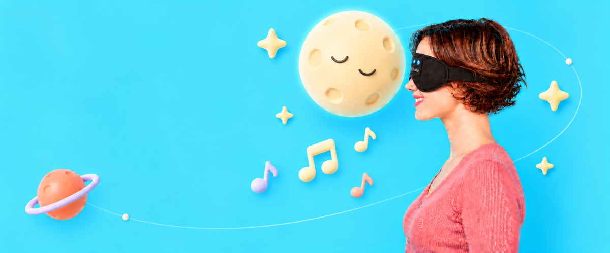 LC-dolida Bluetooth sleep mask for bedtime listening